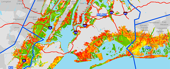 sample of geospatial products