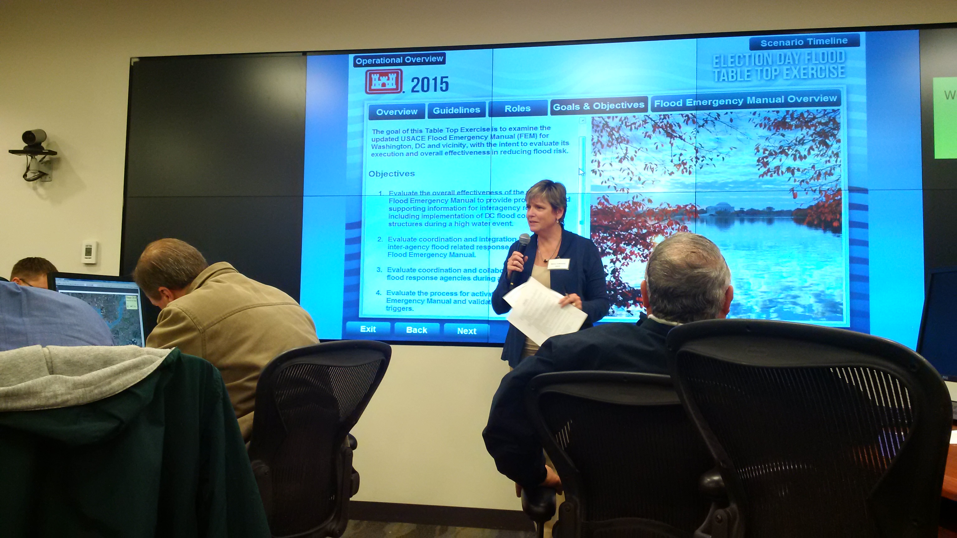 D.C. Silver Jackets hosts tabletop exercise for flood emergencies in the District North Atlantic Division North Atlantic Division News Stories